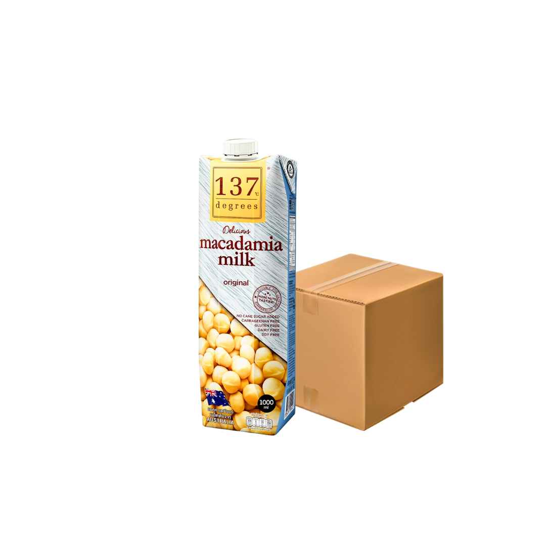 ยกลัง 137 Degrees Macadamia Milk นมแมคคาเดเมีย
