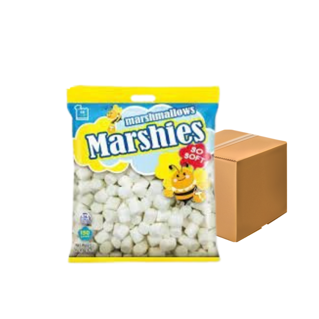 ยกลัง Marshies มาชเมลโล่ สีขาว กลาง 150g