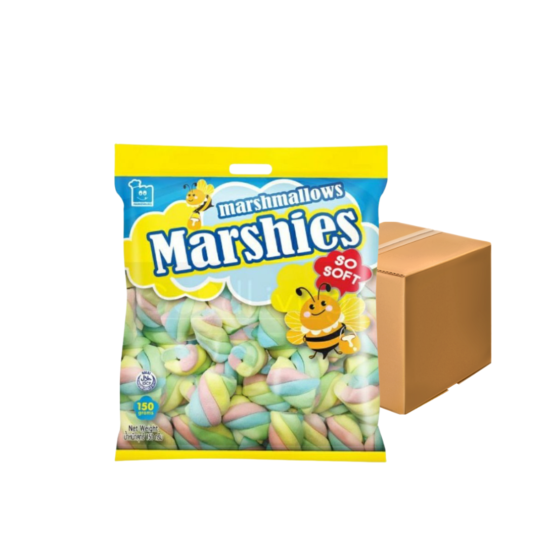 ยกลัง Marshies มาชเมลโล่ เกลียว กลาง 150g