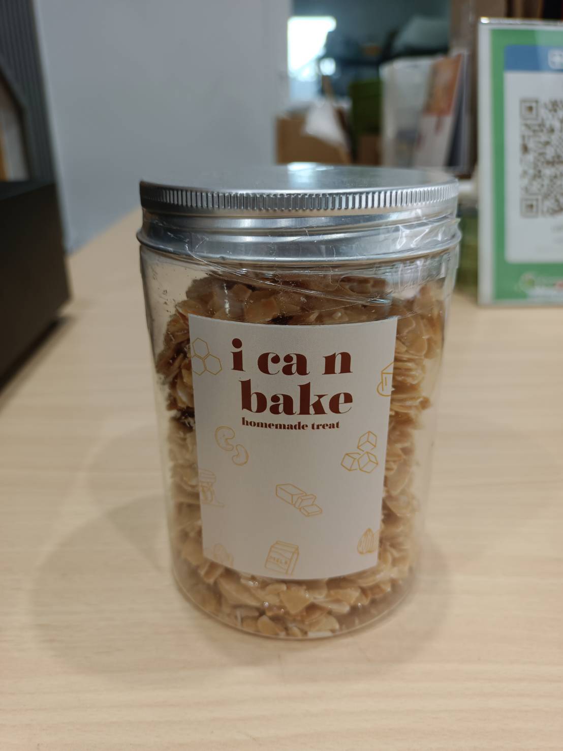Almond Tuiles ขนมเบื้อง ฝรั่งเศส ขนาด 180g