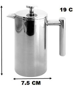 French Press Pot เหยือกชงกาแฟ สแตนเลส