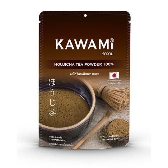ยกลัง ผงโฮจิฉะ 100%  Kawami  Houjicha Tea