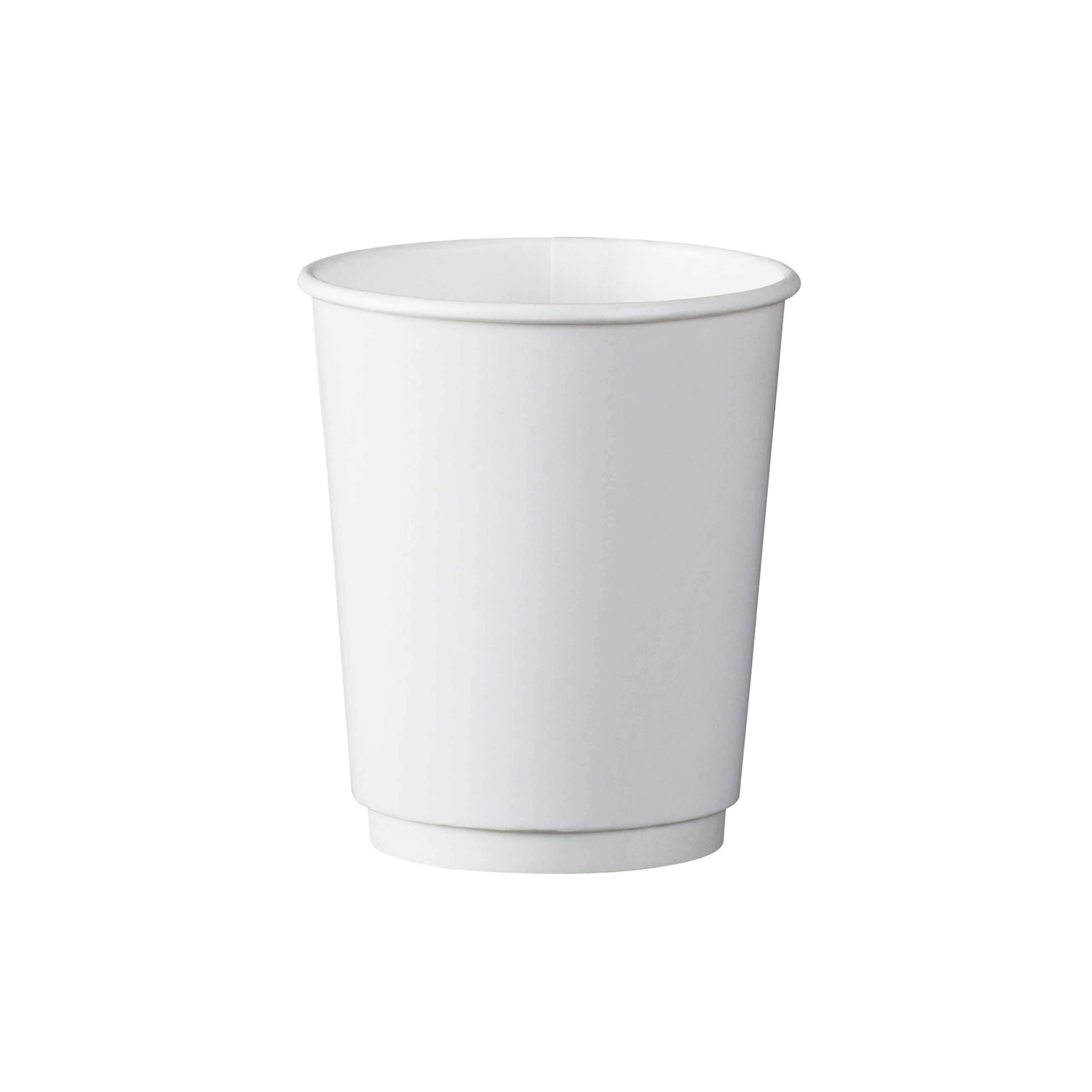 ยกลัง แก้วกระดาษ Double wall 8oz สีขาว
