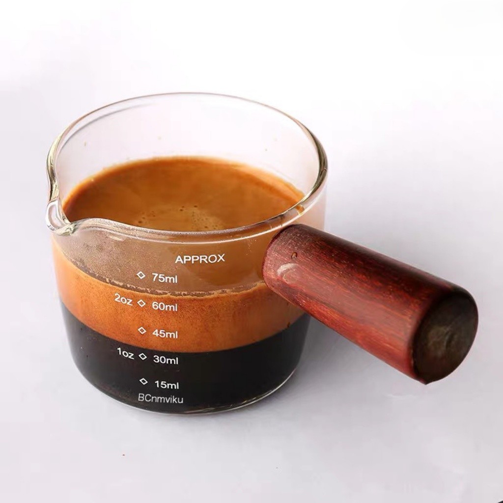 แก้วช็อตกาแฟปากเดี่ยว 75ml