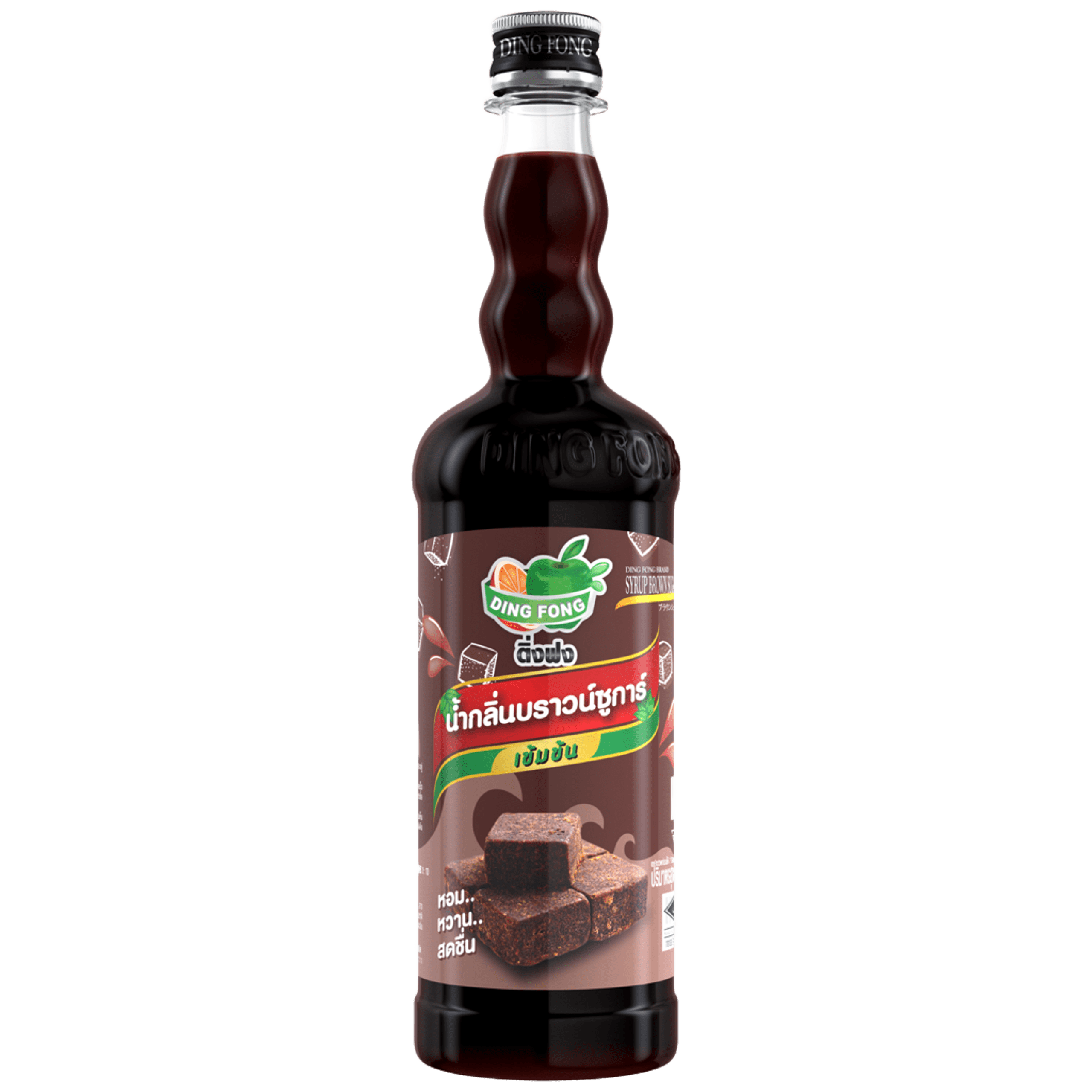 ยกลัง บราวชูการ์ไซรัป 760ml. ตราติ่งฟง