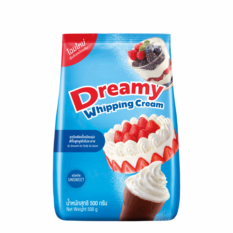 วิปปิ้งครีม ดรีมมี่🍦​​Dreamy Whipping Cream 500g