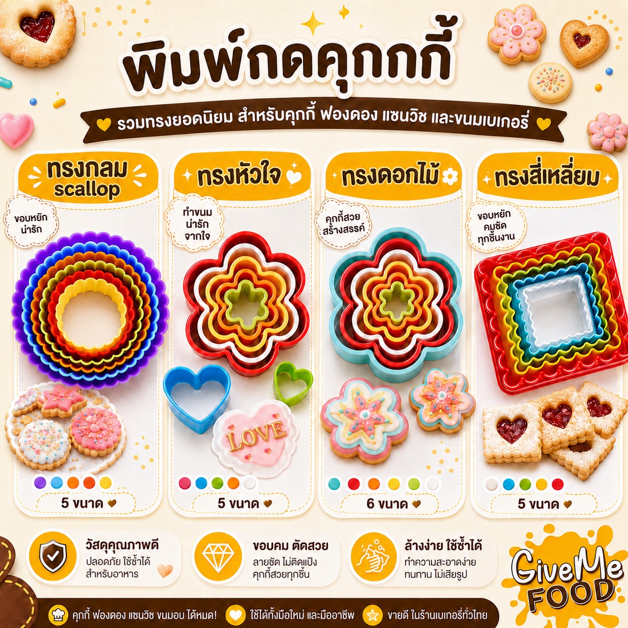 รวมพิมพ์กดคุกกี้