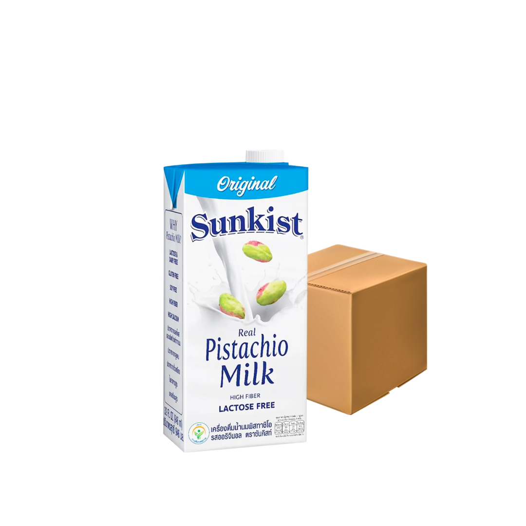 ยกลัง Sunkist Original Pistachio milk นมพิสทาชิโอ 946 ml.
