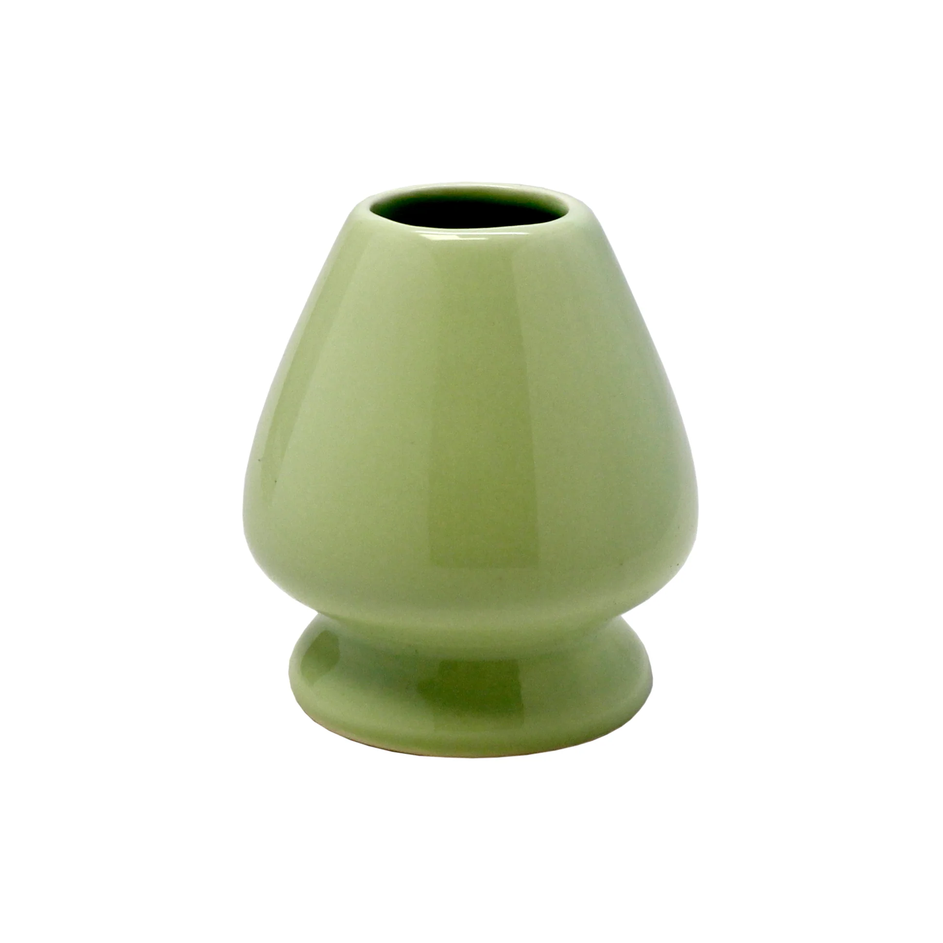 แท่นวางแปรงมัทฉะ เซรามิค สีเขียว Matcha Stand