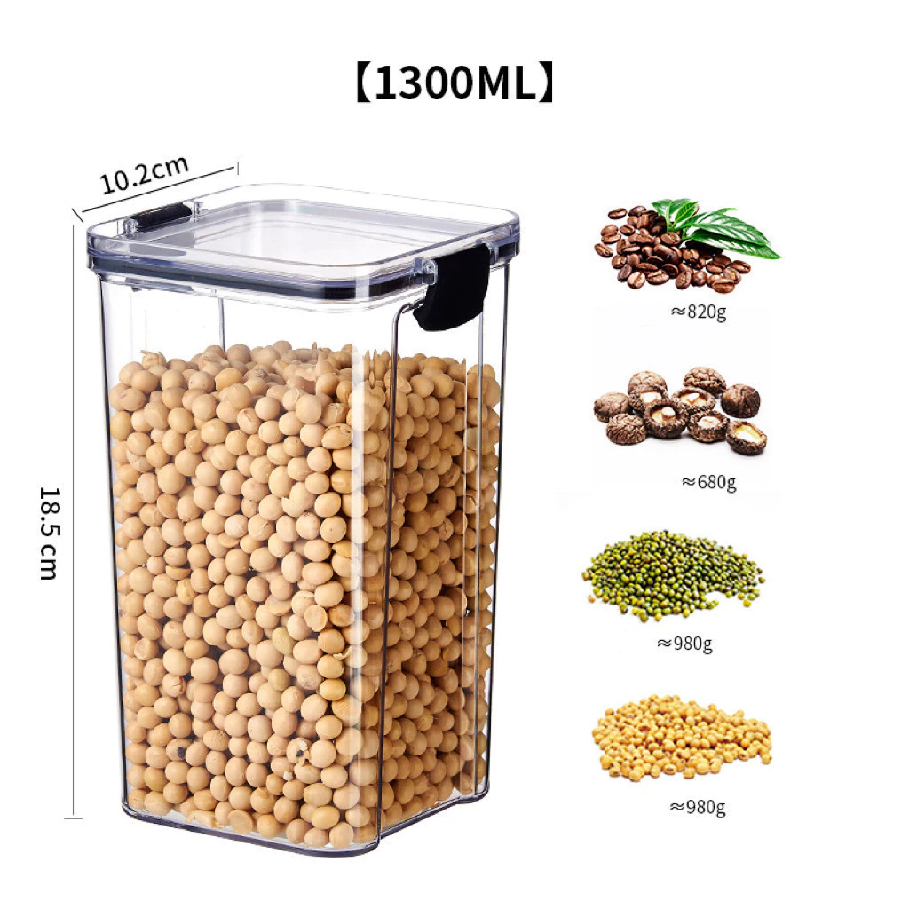 กล่องฝาปิดสูญญากาศ  1300/700/460ML