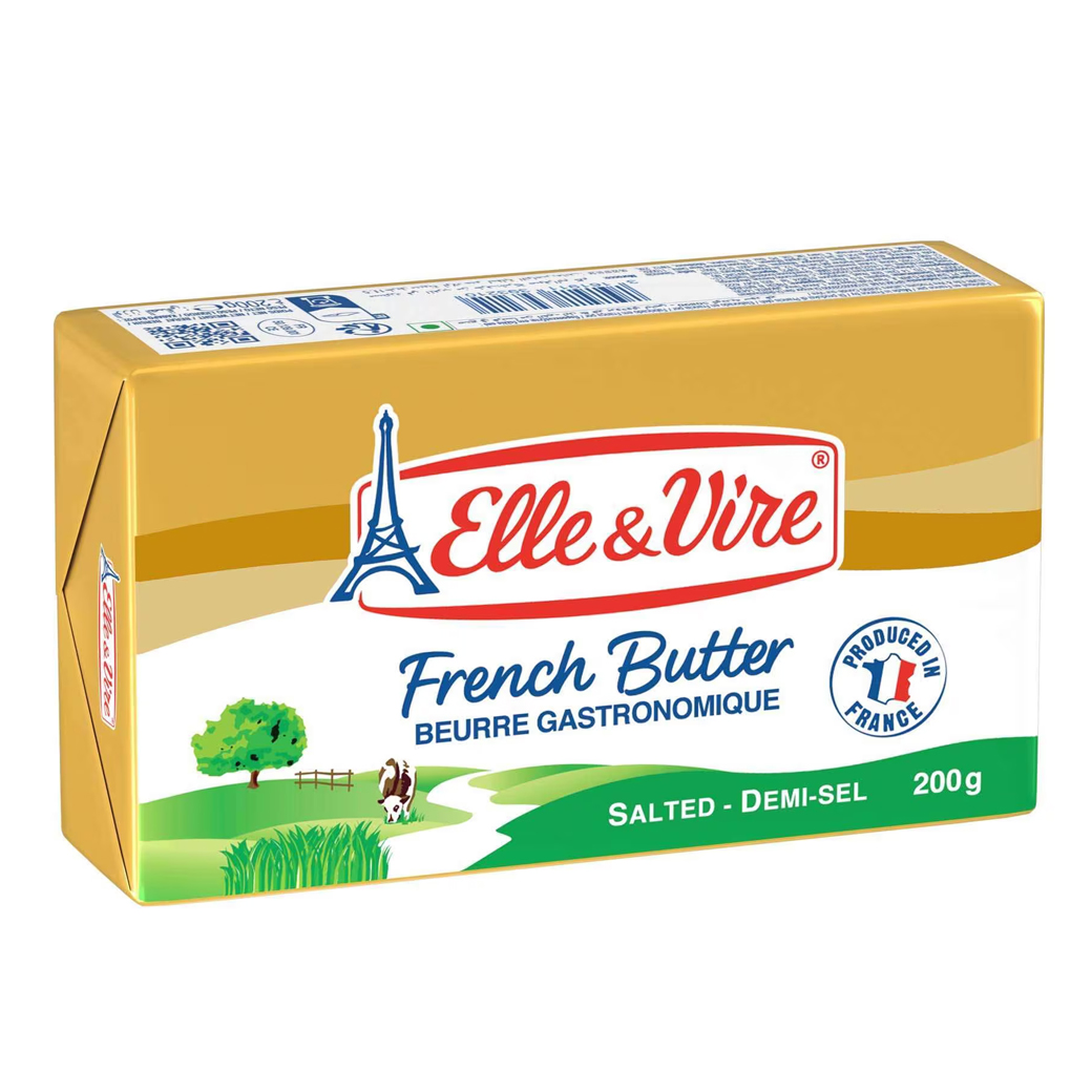 เนย Elle & Vire Salted/Unsalted Butter 200g