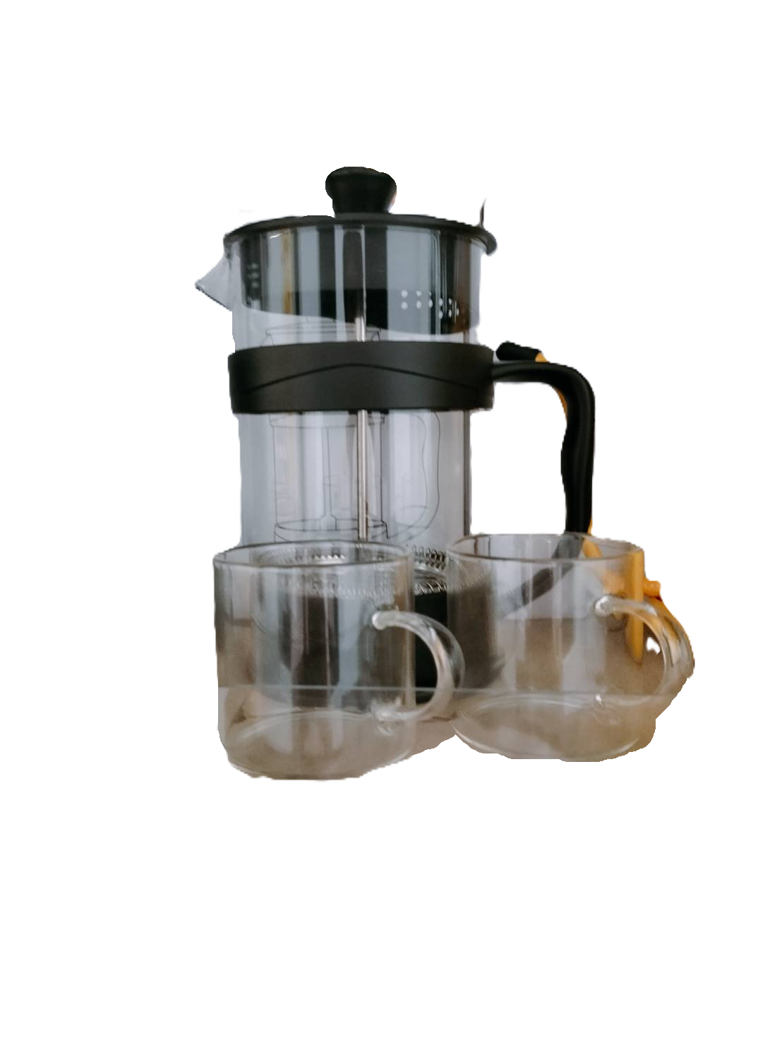 กาชงชา 800/1000ml + 2 ถ้วยชา