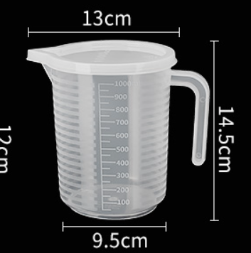 เหยือกพลาสติก PP +ฝา Plastic Pitcher